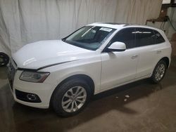 Salvage cars for sale at Ebensburg, PA auction: 2015 Audi Q5 Premium