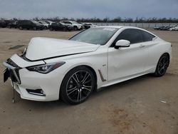 Vehiculos salvage en venta de Copart Fresno, CA: 2018 Infiniti Q60 Luxe 300