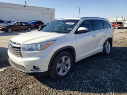 Salvage cars for sale from Copart Farr West, UT: 2016 Toyota Highlander Limited