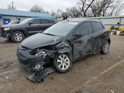 Salvage cars for sale at Wichita, KS auction: 2013 Mazda 2