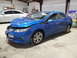 Vehiculos salvage en venta de Copart Chambersburg, PA: 2017 Chevrolet Volt Premier