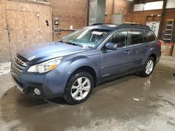 Salvage cars for sale from Copart Ebensburg, PA: 2014 Subaru Outback 3.6R Limited