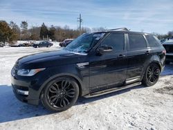 Salvage cars for sale from Copart York Haven, PA: 2015 Land Rover Range Rover Sport HSE