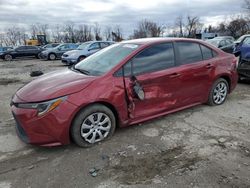 Toyota salvage cars for sale: 2022 Toyota Corolla LE