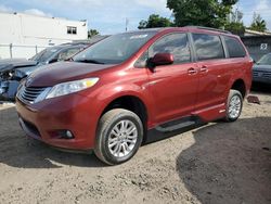 Salvage cars for sale from Copart Opa Locka, FL: 2017 Toyota Sienna XLE