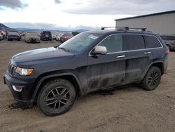 Jeep Grand Cherokee salvage cars for sale: 2019 Jeep Grand Cherokee Limited