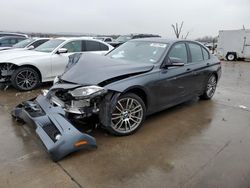 Salvage cars for sale at Grand Prairie, TX auction: 2015 BMW 335 I