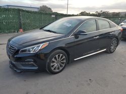 Vehiculos salvage en venta de Copart Orlando, FL: 2017 Hyundai Sonata Sport