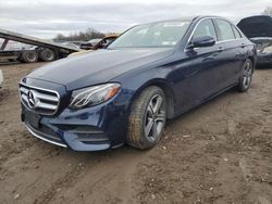 Mercedes-Benz E 300 4matic salvage cars for sale: 2019 Mercedes-Benz E 300 4matic