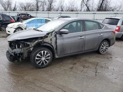 Vehiculos salvage en venta de Copart West Mifflin, PA: 2018 Nissan Sentra S