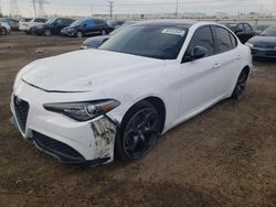 Alfa Romeo salvage cars for sale: 2018 Alfa Romeo Giulia TI Q4