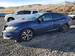 Salvage cars for sale at Reno, NV auction: 2016 Nissan Maxima 3.5S