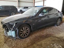 Salvage cars for sale from Copart Houston, TX: 2016 Infiniti Q50 Base