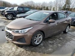 Vehiculos salvage en venta de Copart North Billerica, MA: 2019 Chevrolet Cruze LS