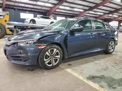 Honda salvage cars for sale: 2017 Honda Civic LX