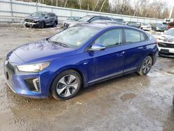 Salvage cars for sale at North Billerica, MA auction: 2019 Hyundai Ioniq