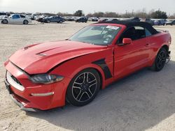 Salvage cars for sale from Copart San Antonio, TX: 2022 Ford Mustang