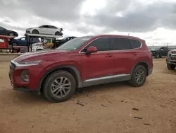Salvage cars for sale from Copart Andrews, TX: 2019 Hyundai Santa FE SE