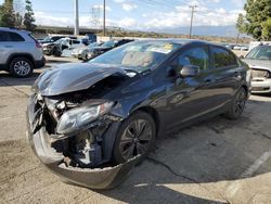 Salvage cars for sale from Copart Rancho Cucamonga, CA: 2013 Honda Civic HF