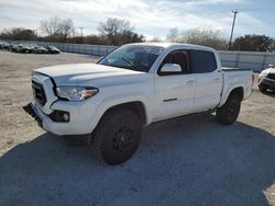 Salvage cars for sale from Copart San Antonio, TX: 2020 Toyota Tacoma Double Cab