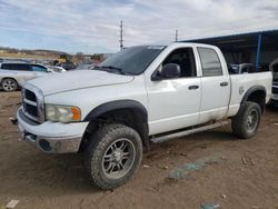 Salvage cars for sale from Copart Colorado Springs, CO: 2005 Dodge RAM 1500 ST