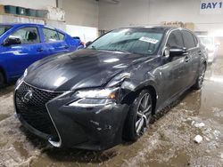 Salvage cars for sale at Elgin, IL auction: 2017 Lexus GS 350 Base