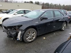 Salvage cars for sale from Copart Exeter, RI: 2017 Toyota Camry Hybrid