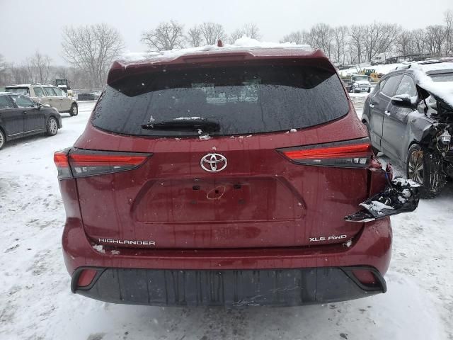 2022 Toyota Highlander XLE