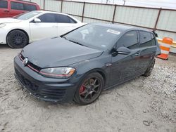 Salvage cars for sale from Copart Haslet, TX: 2017 Volkswagen GTI S/SE