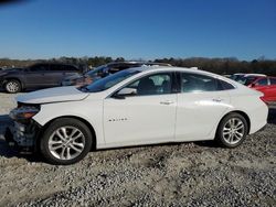 Chevrolet salvage cars for sale: 2017 Chevrolet Malibu LT