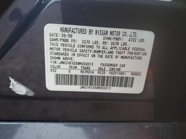 2009 Infiniti G37 Base