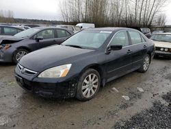 Honda Accord SE salvage cars for sale: 2007 Honda Accord SE