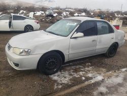 Salvage cars for sale from Copart Reno, NV: 2001 Toyota Corolla CE