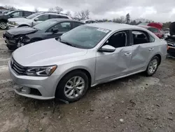 Salvage cars for sale at West Warren, MA auction: 2017 Volkswagen Passat S