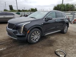 Salvage cars for sale at Miami, FL auction: 2021 Cadillac XT4 Premium Luxury