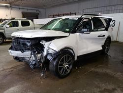 Salvage cars for sale from Copart Candia, NH: 2016 Ford Explorer Sport