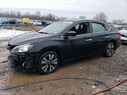 Nissan salvage cars for sale: 2019 Nissan Sentra S