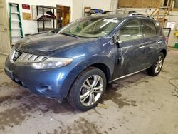 Salvage cars for sale at Ham Lake, MN auction: 2010 Nissan Murano S