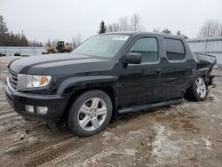 Salvage cars for sale from Copart Bowmanville, ON: 2013 Honda Ridgeline RTL
