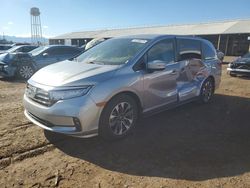 Salvage cars for sale at Phoenix, AZ auction: 2022 Honda Odyssey EXL