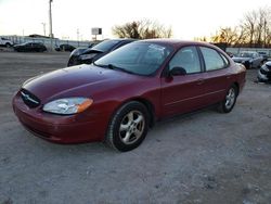 Salvage cars for sale from Copart Oklahoma City, OK: 2002 Ford Taurus SES