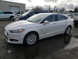 Salvage cars for sale at Woodburn, OR auction: 2014 Ford Fusion SE Hybrid