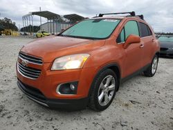 Salvage cars for sale from Copart Loganville, GA: 2015 Chevrolet Trax LTZ