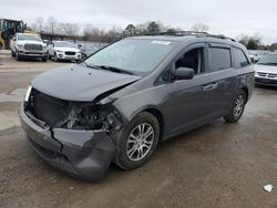 Salvage cars for sale at Florence, MS auction: 2012 Honda Odyssey EXL