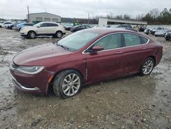 Carros salvage a la venta en subasta: 2015 Chrysler 200 C