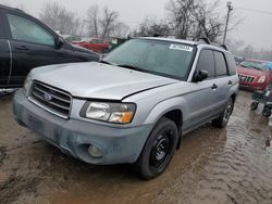 Subaru salvage cars for sale: 2005 Subaru Forester 2.5X