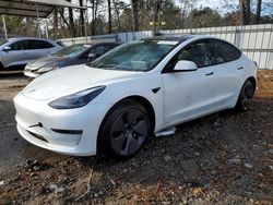 Salvage cars for sale from Copart Austell, GA: 2023 Tesla Model 3