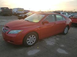 Salvage cars for sale from Copart Indianapolis, IN: 2007 Toyota Camry Hybrid