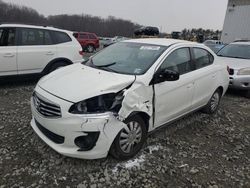 Salvage cars for sale from Copart Windsor, NJ: 2019 Mitsubishi Mirage G4 ES