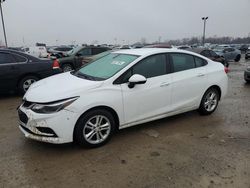 Salvage cars for sale from Copart Indianapolis, IN: 2017 Chevrolet Cruze LT